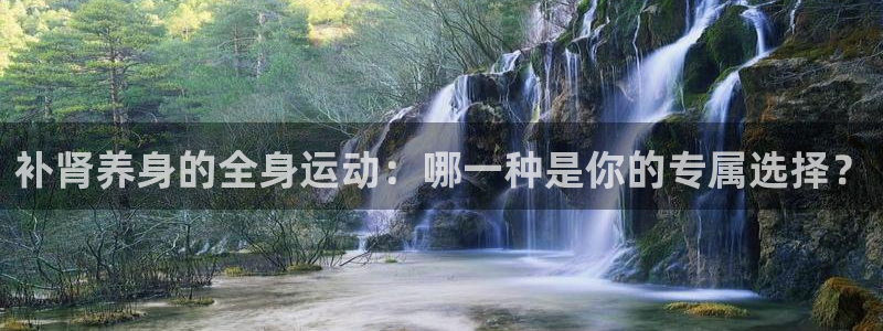 球迷体育app：补肾养身的全身运动：哪一种是你的专属选择？